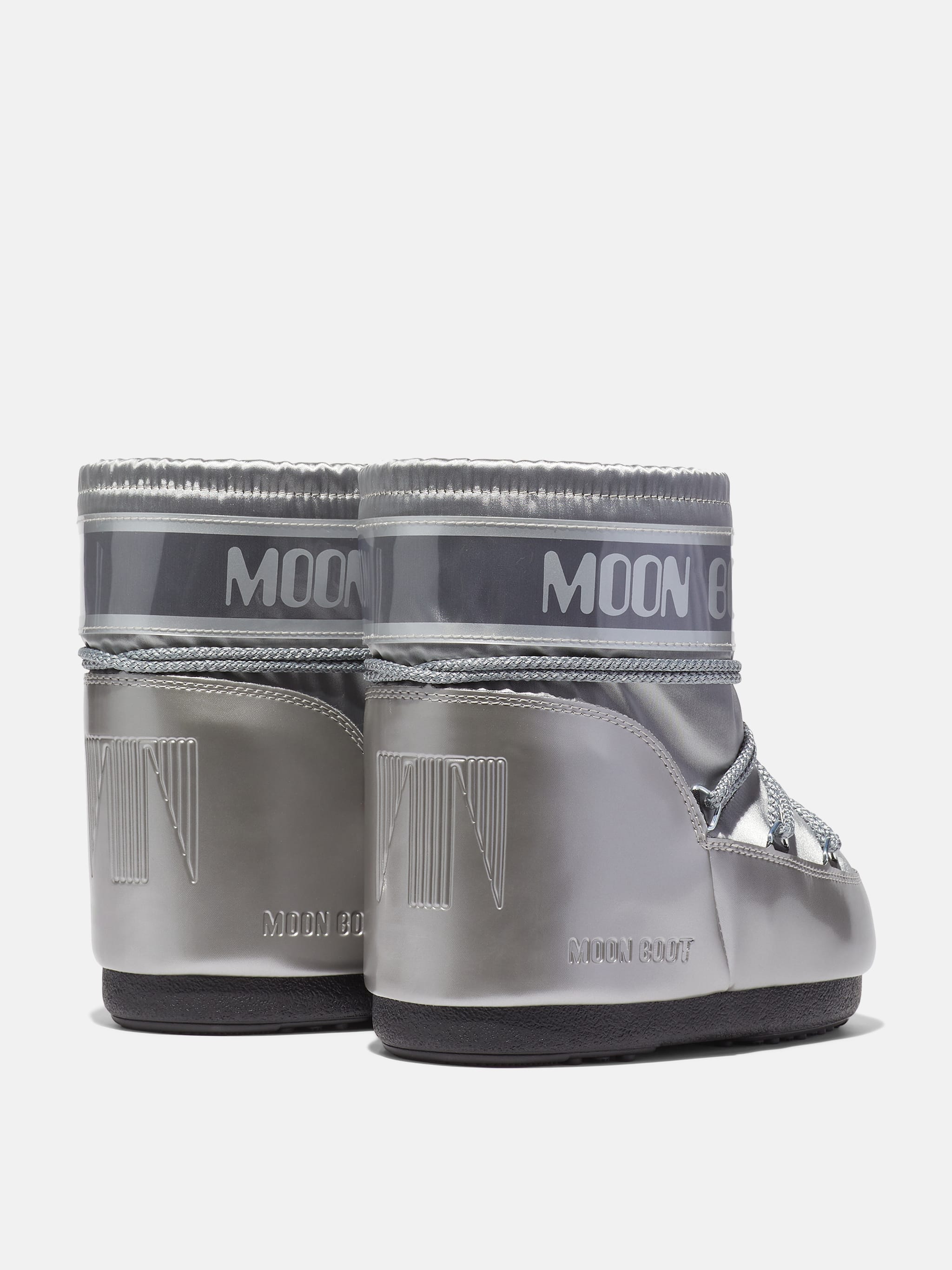 ICON LOW GLANCE BLOCCHI ARGENTO SATIN