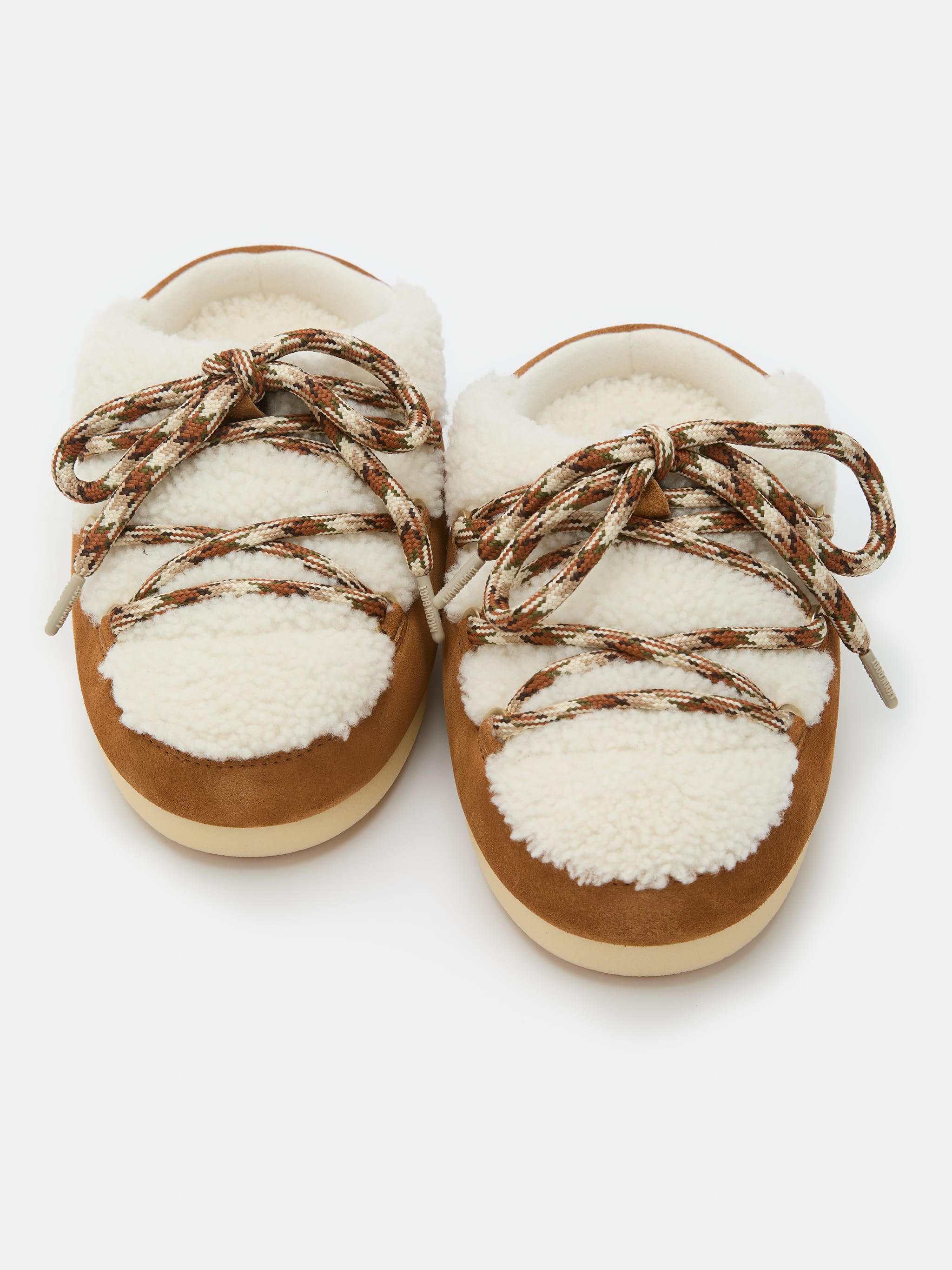 MULE EVX BROWN SHEARLING
