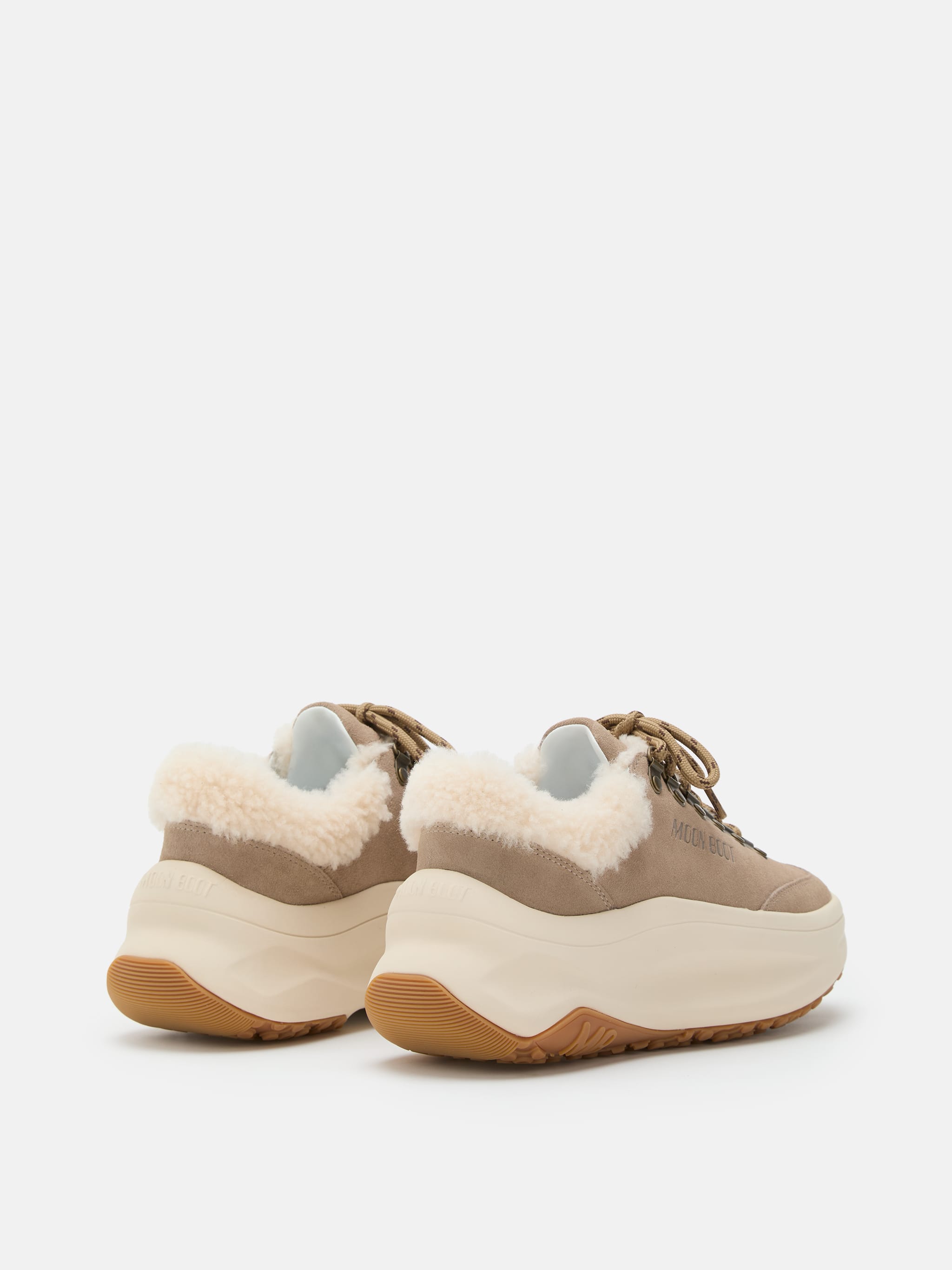 MOON247 CITY BEIGE SCARPE IN MERCERIA