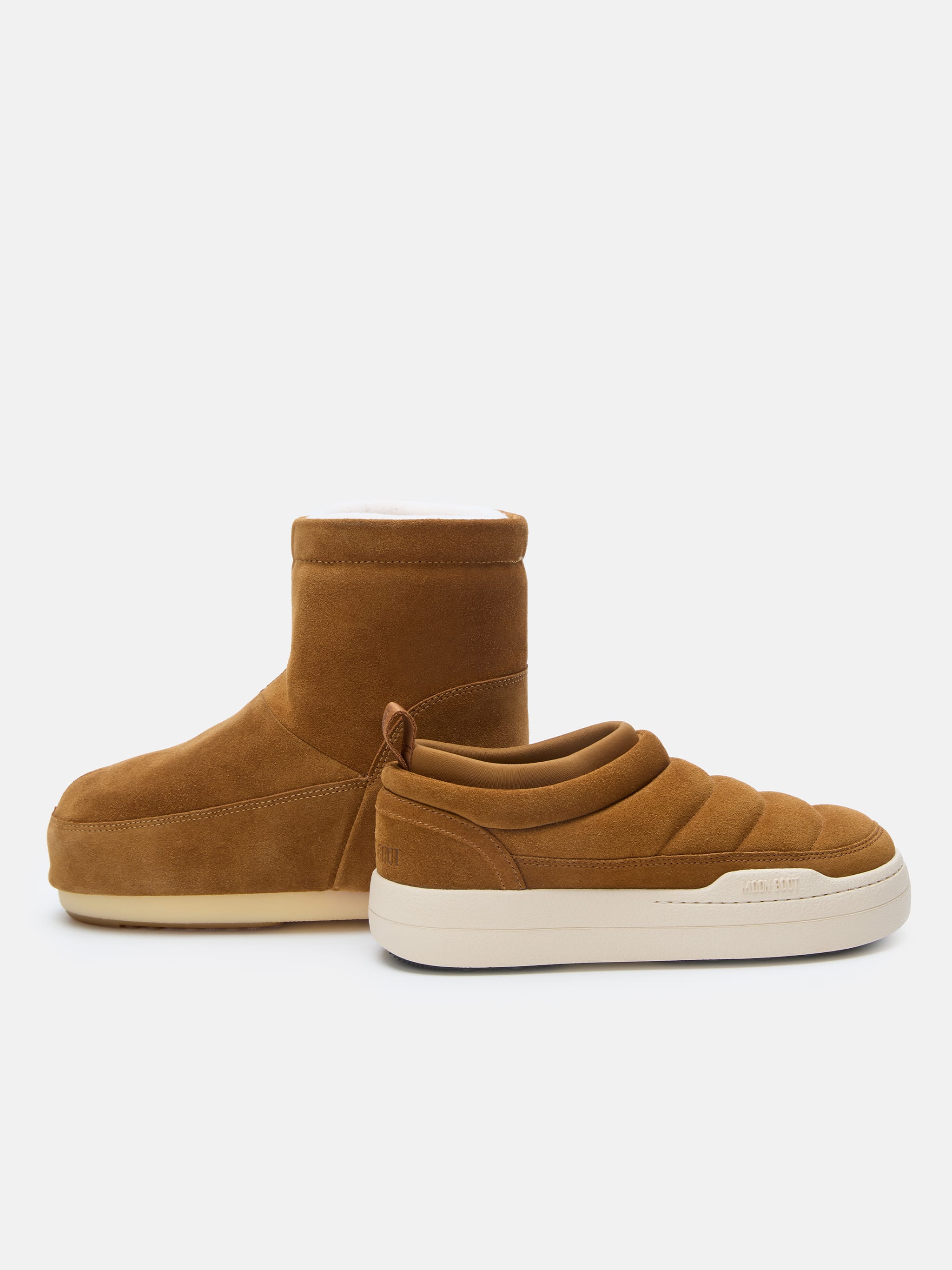 SCARPE DA GINNASTICA IN SUEDE MARRONE PALLIDO PARK