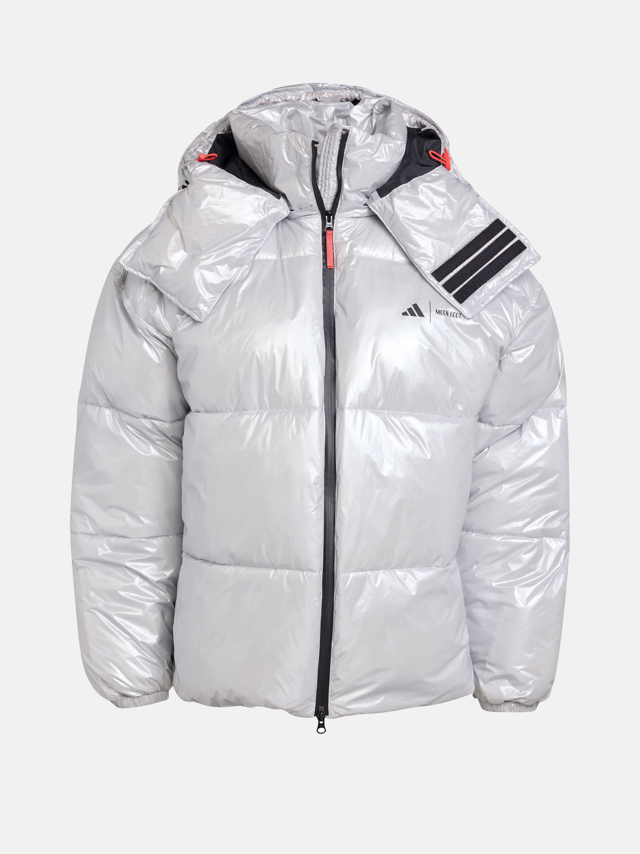 GIACCA PUFFER ARGENTO ADIDAS X MOON BOOT
