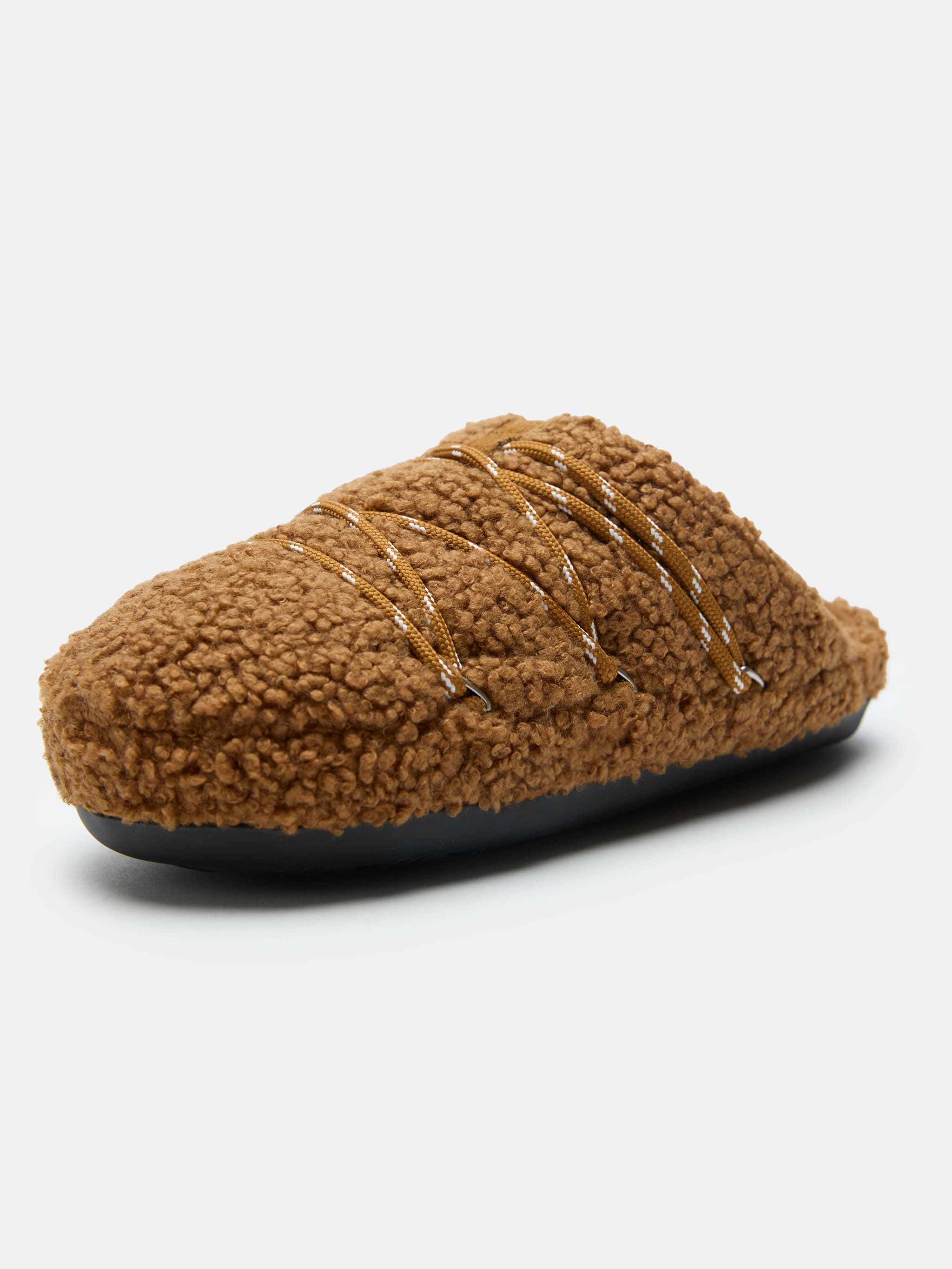 PANTOFOLA TEDDY MARRONE