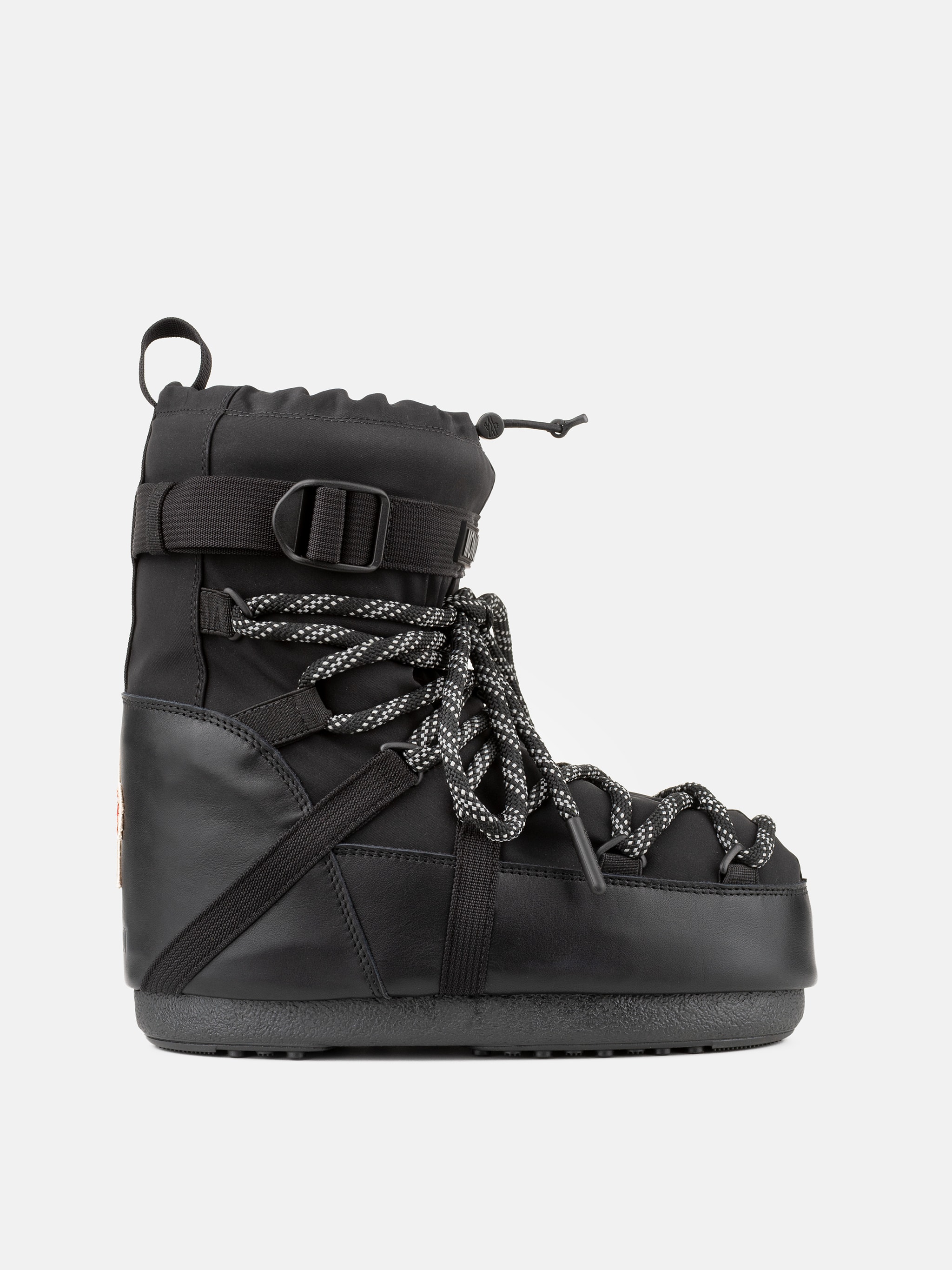 MOON BOOT X MONCLER GRENOBLE ICON LOW NERE SCARPE