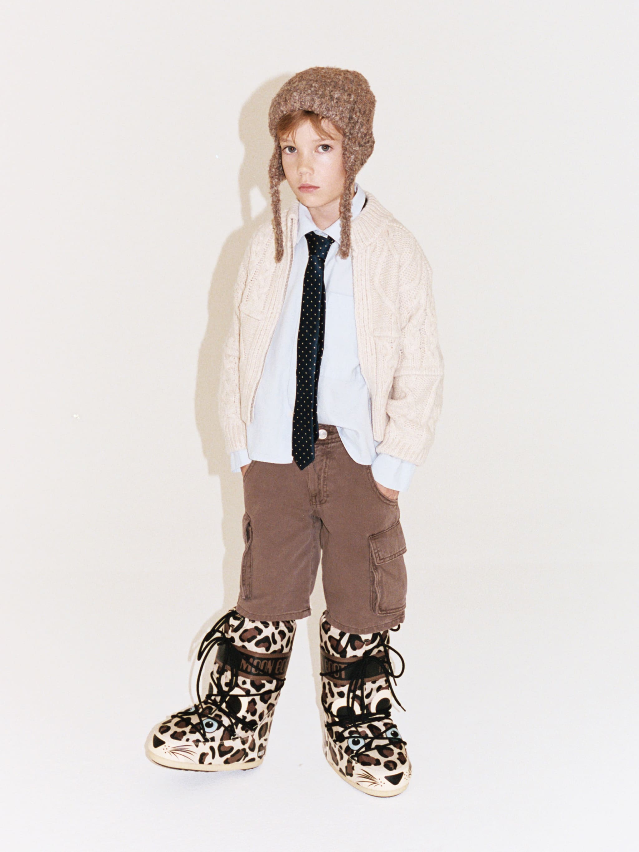 ICON JUNIOR BOOTS LEOPARD
