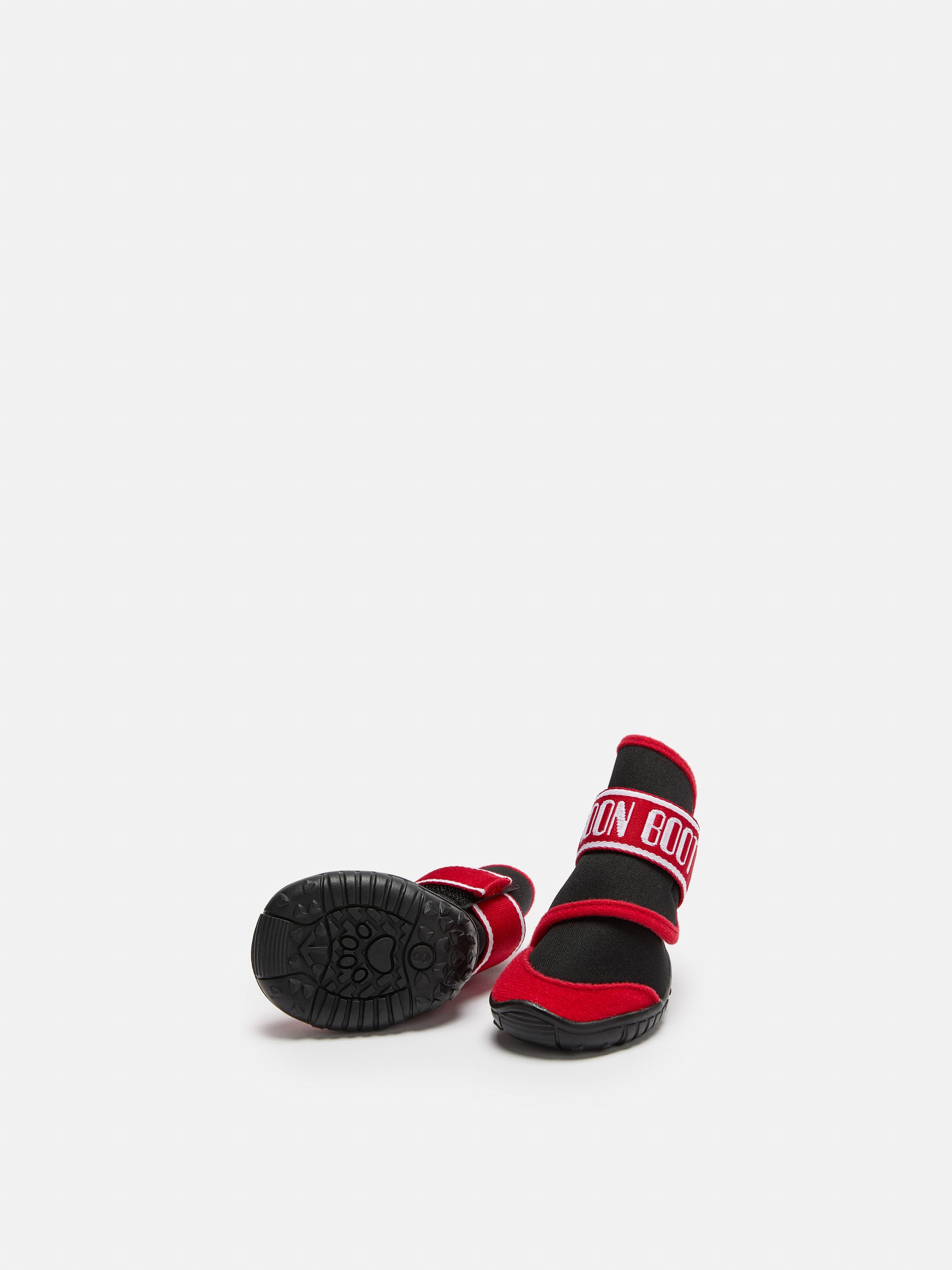 MOON BOOT X POLDO DOG COUTURE SCARPE PER CANI ROSSO