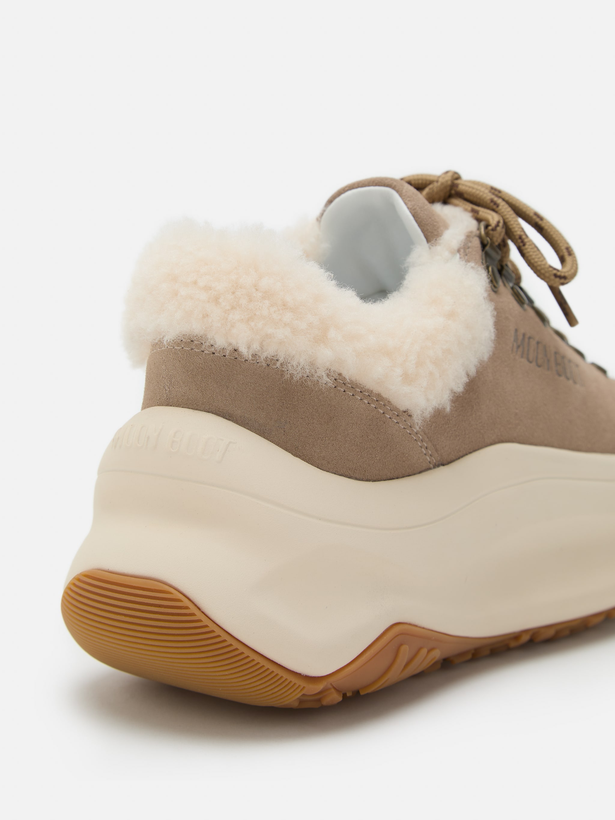 MOON247 CITY BEIGE SCARPE IN MERCERIA