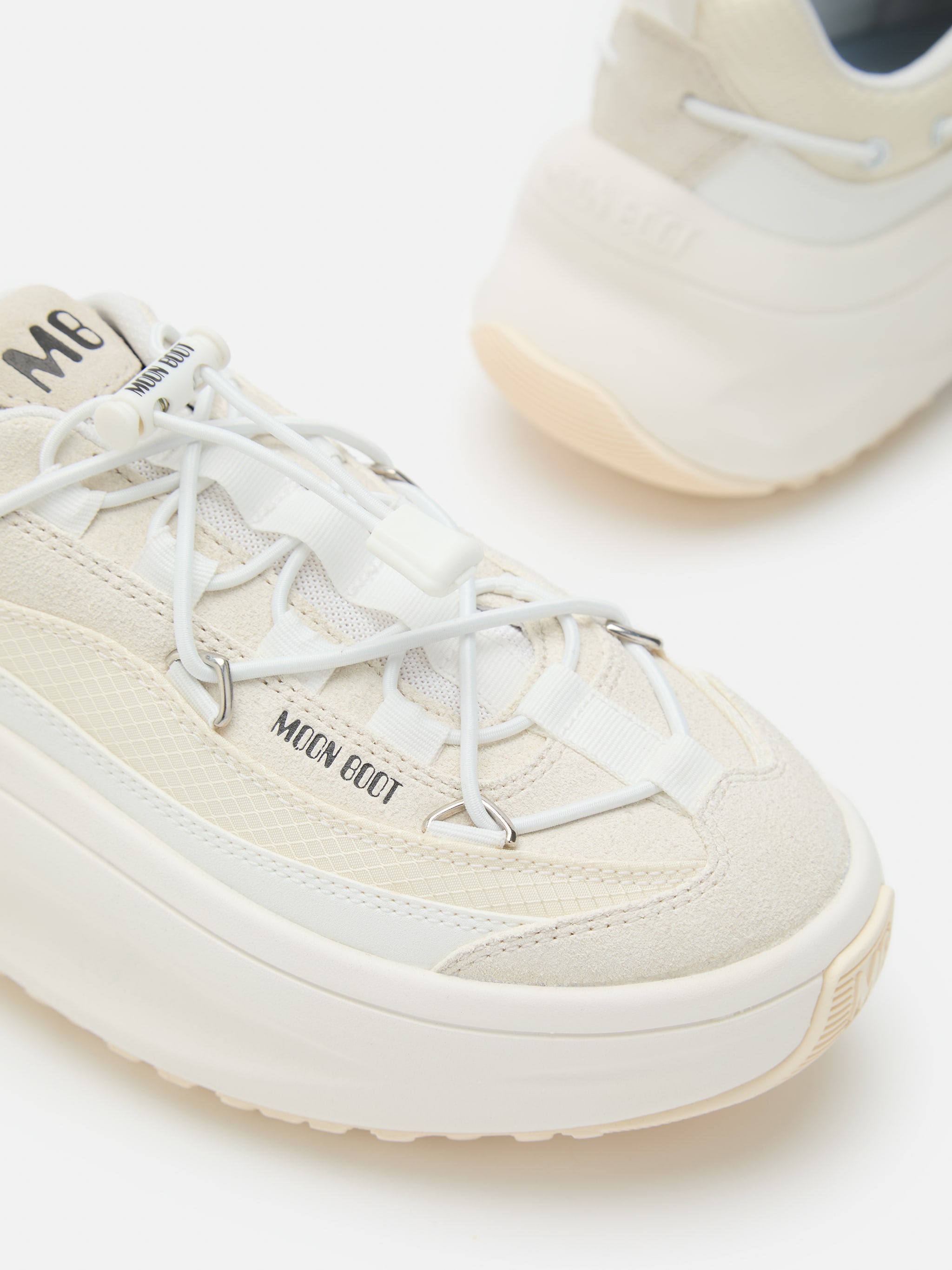 MOON247 XLACE WHITE SNEAKERS