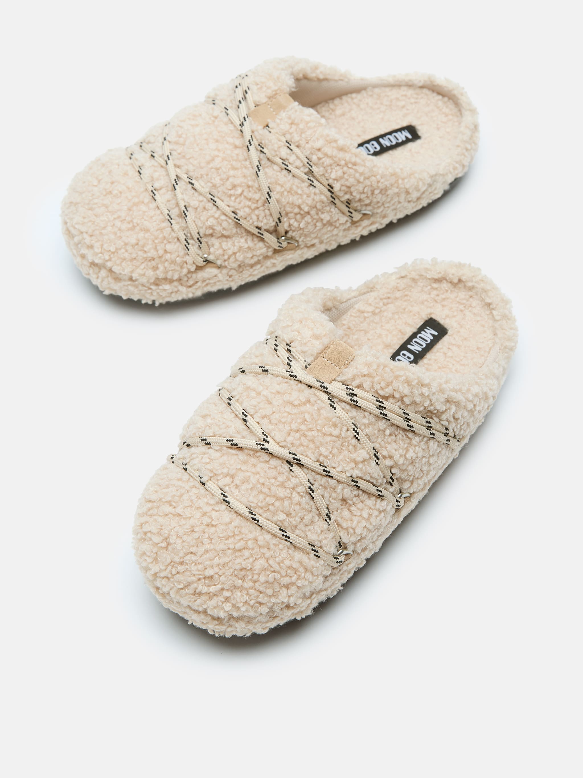 PANTOFOLA TEDDY BEIGE