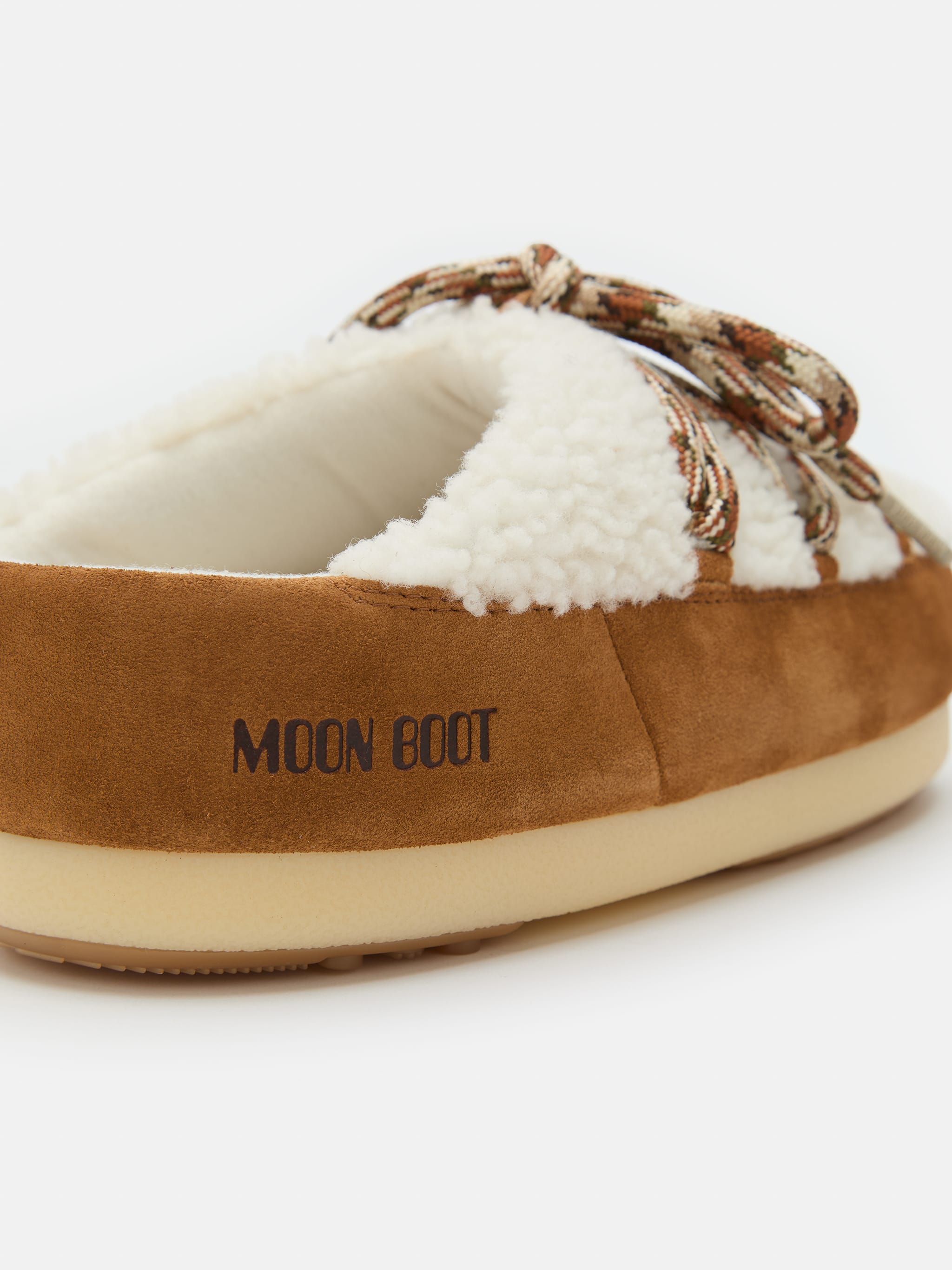 MULE EVX BROWN SHEARLING