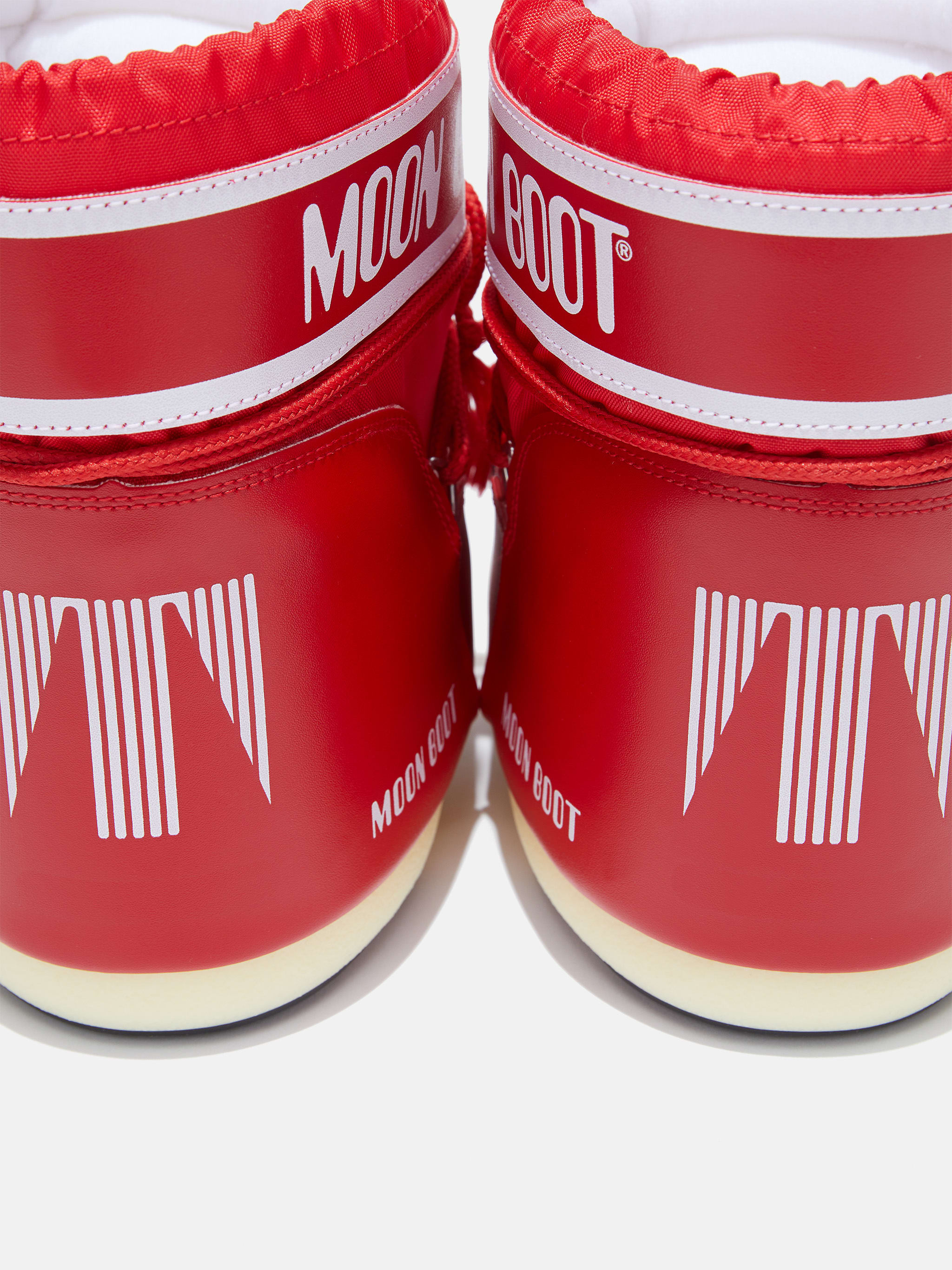 STIVALI ICON LOW IN NYLON ROSSO