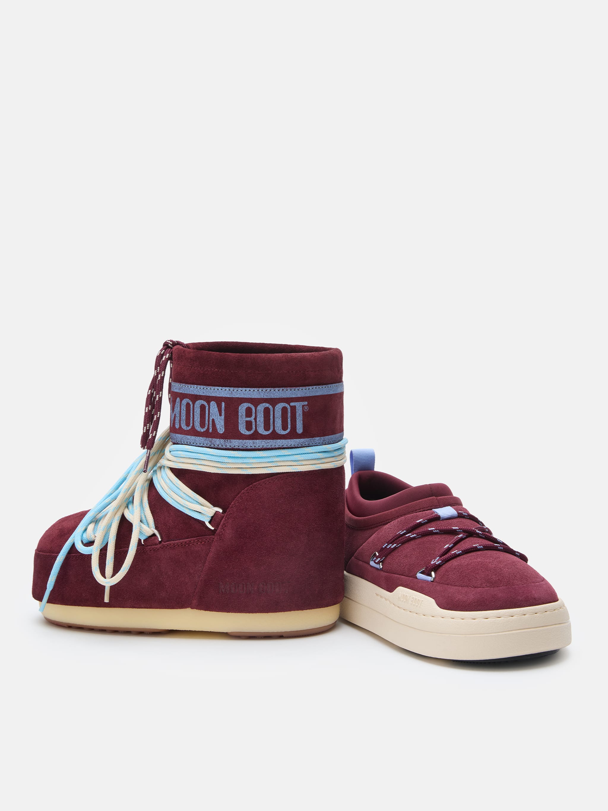SNEAKERS PARK ICON IN SUEDA BORDEAUX