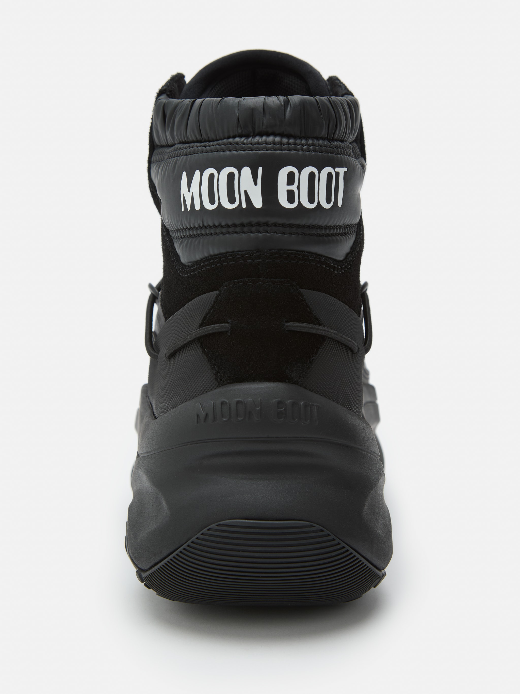 MOON247 SCARPE DA GINNASTICA MID A LACCETTI NERI