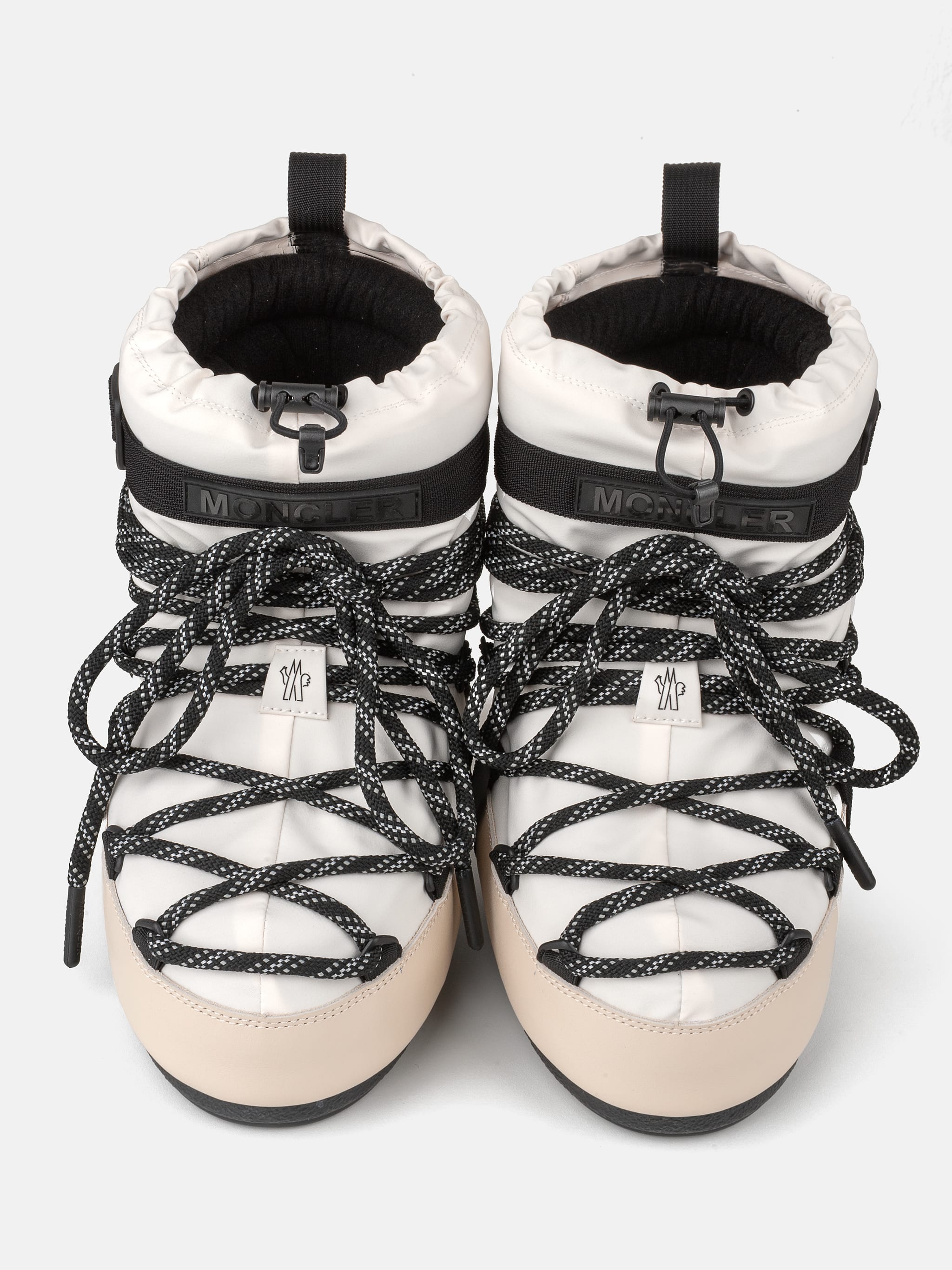 MOON BOOT X MONCLER GRENOBLE ICON LOW BLOCCO BIANCO