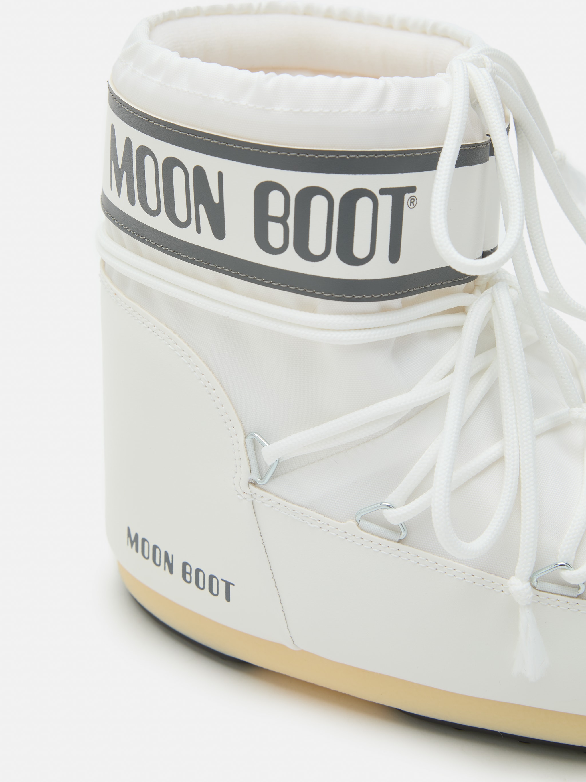 STIVALI ICON LOW IN NYLON BIANCO