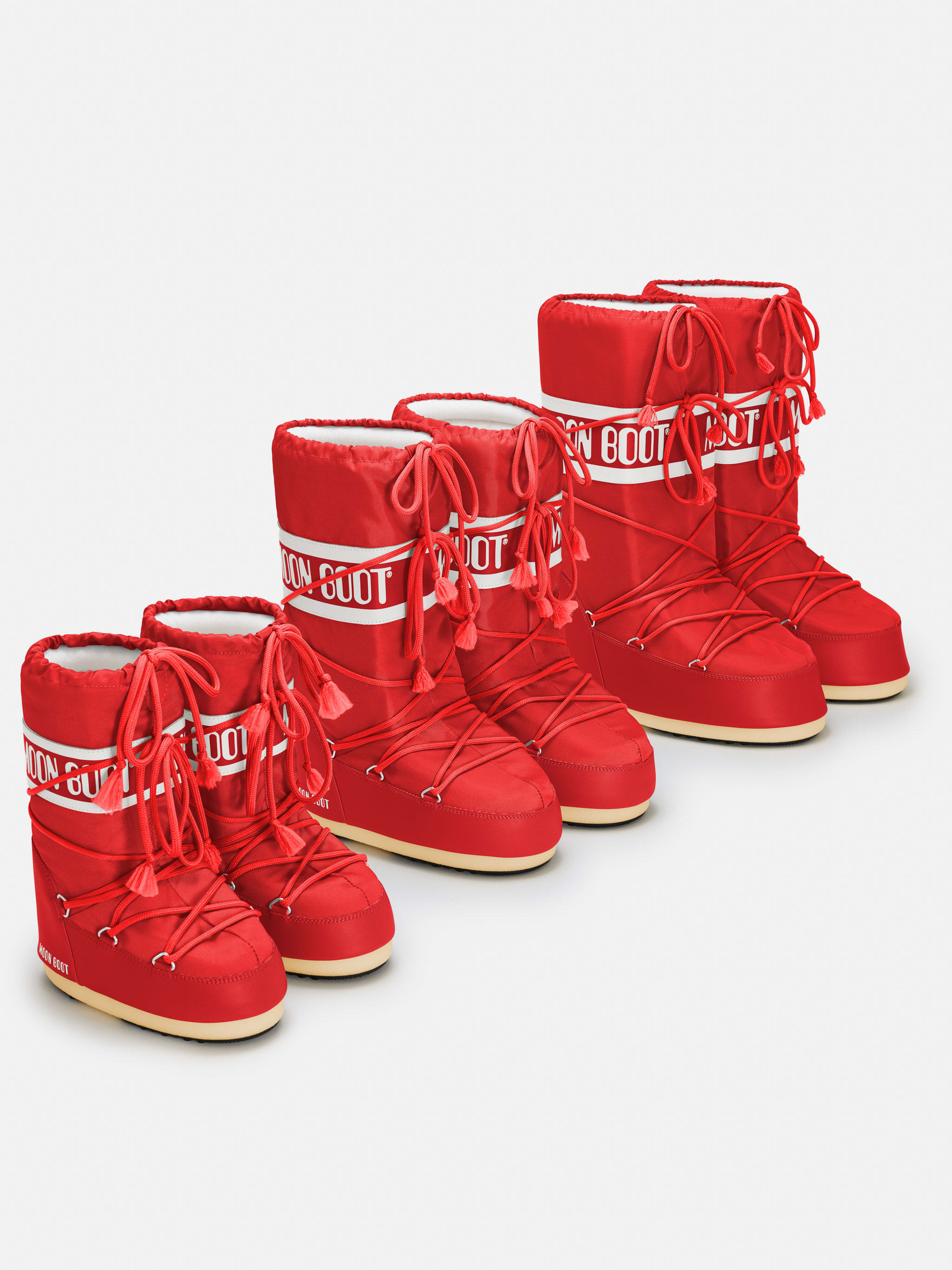 STIVALI ICON RED NYLON
