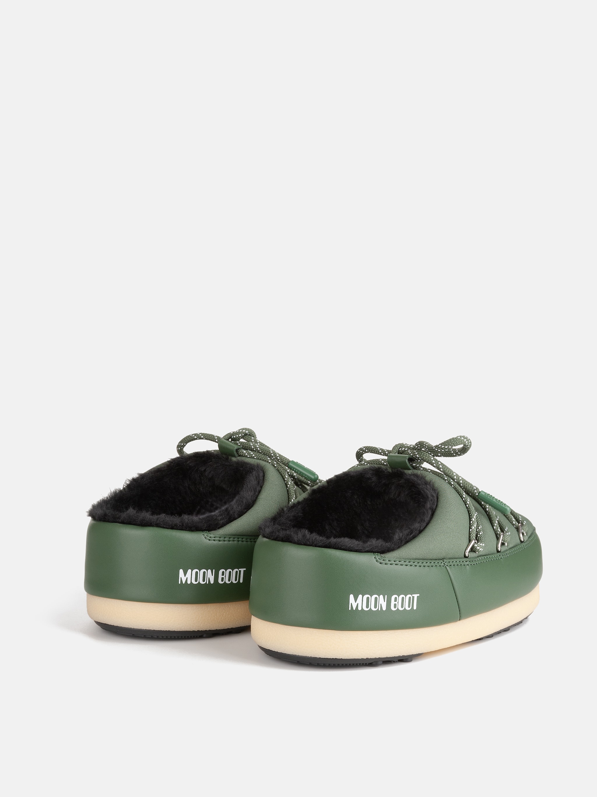 MULES IN NYLON VERDE EVX