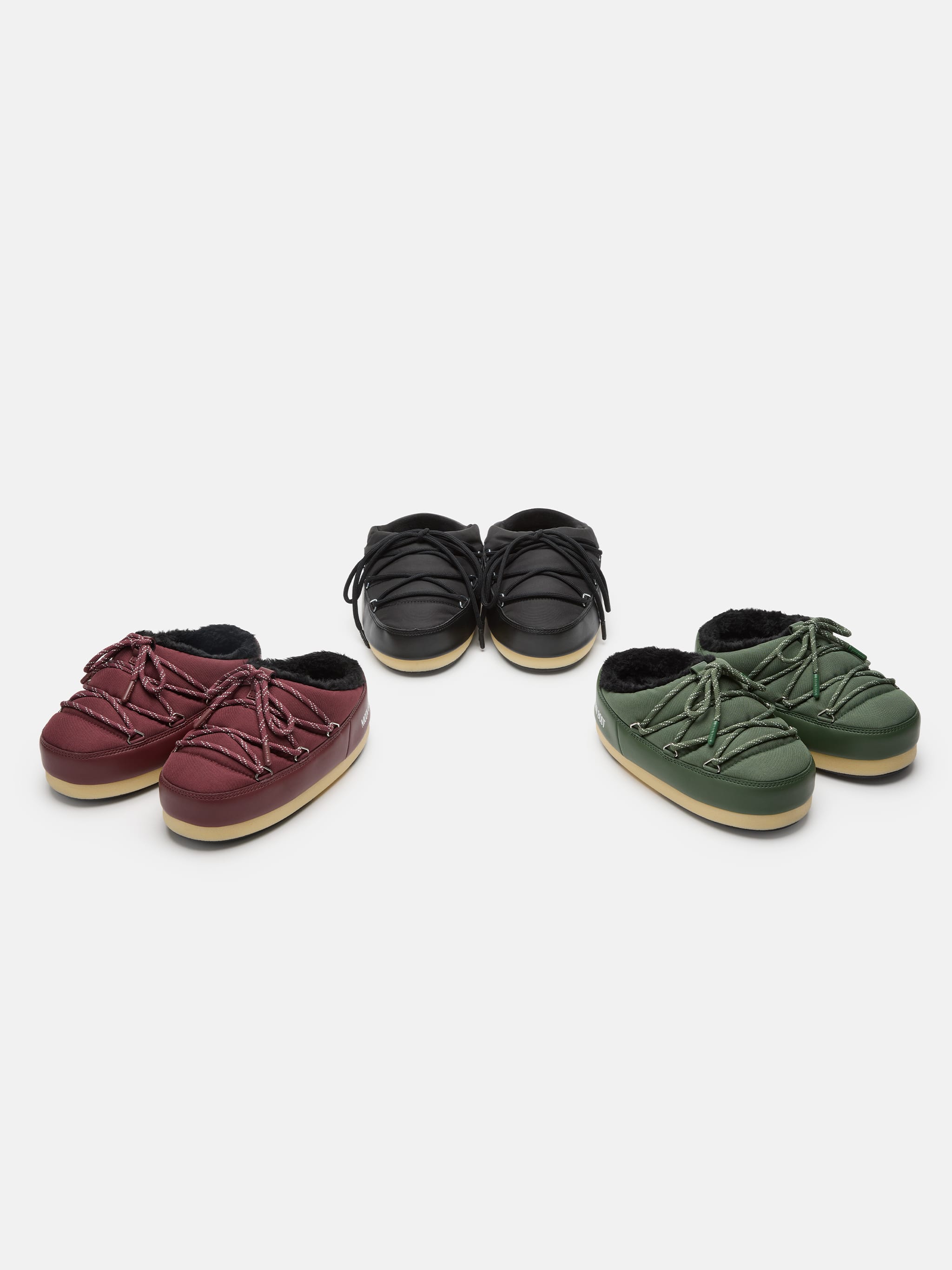 MULES NYLON BORDEAUX EVX