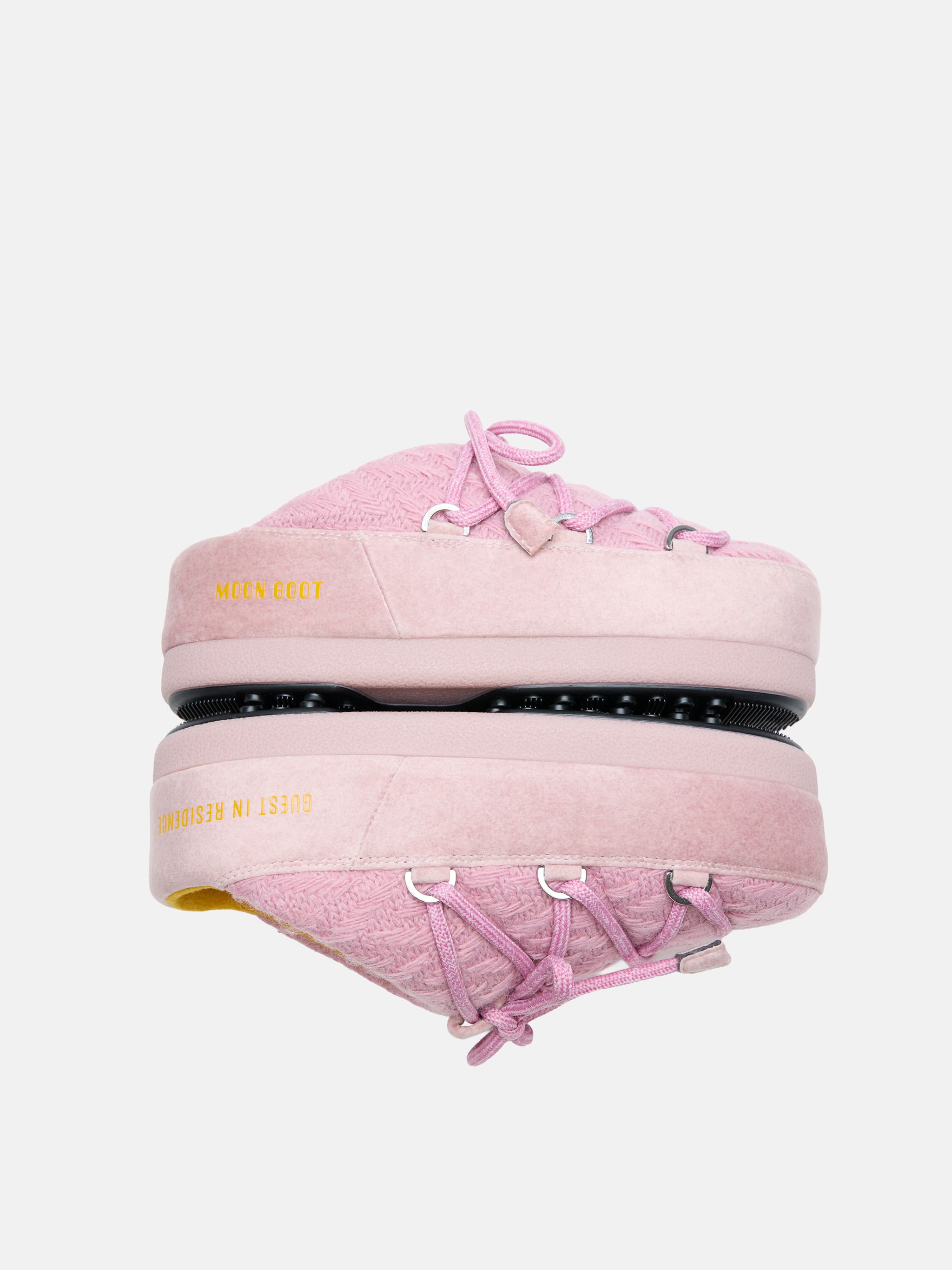 MOON BOOT X GUEST IN RESIDENCE EVX MULES A RICAMI ROSE