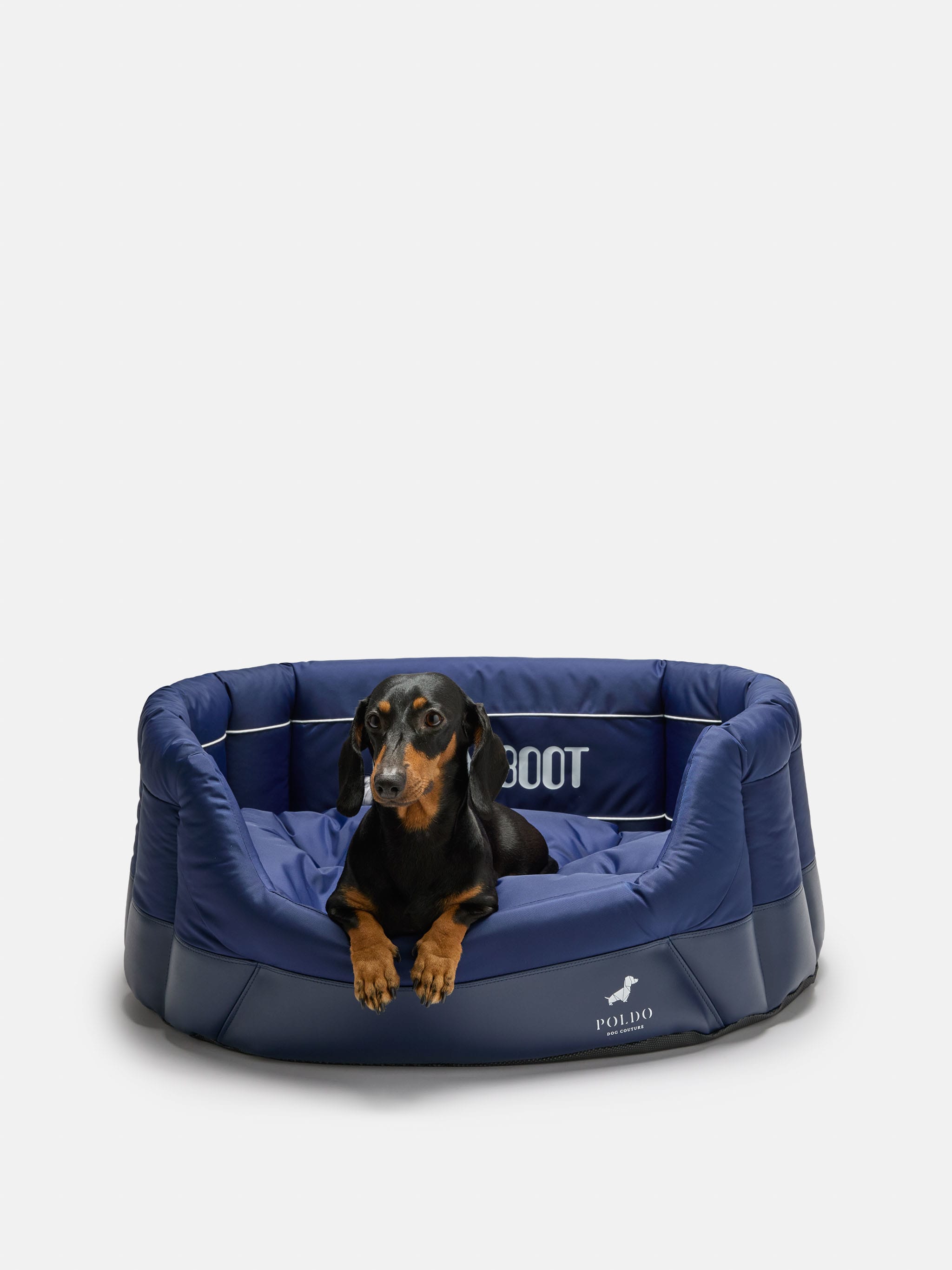 MOON BOOT X POLDO DOG COUTURE LETTO MOLLE BLU