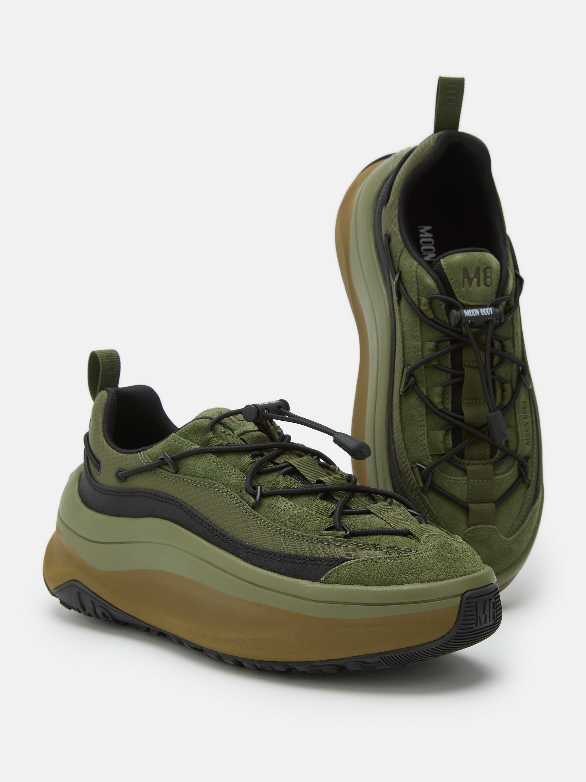 MOON247 SCARPE DA GINNASTICA XLACE VERDE