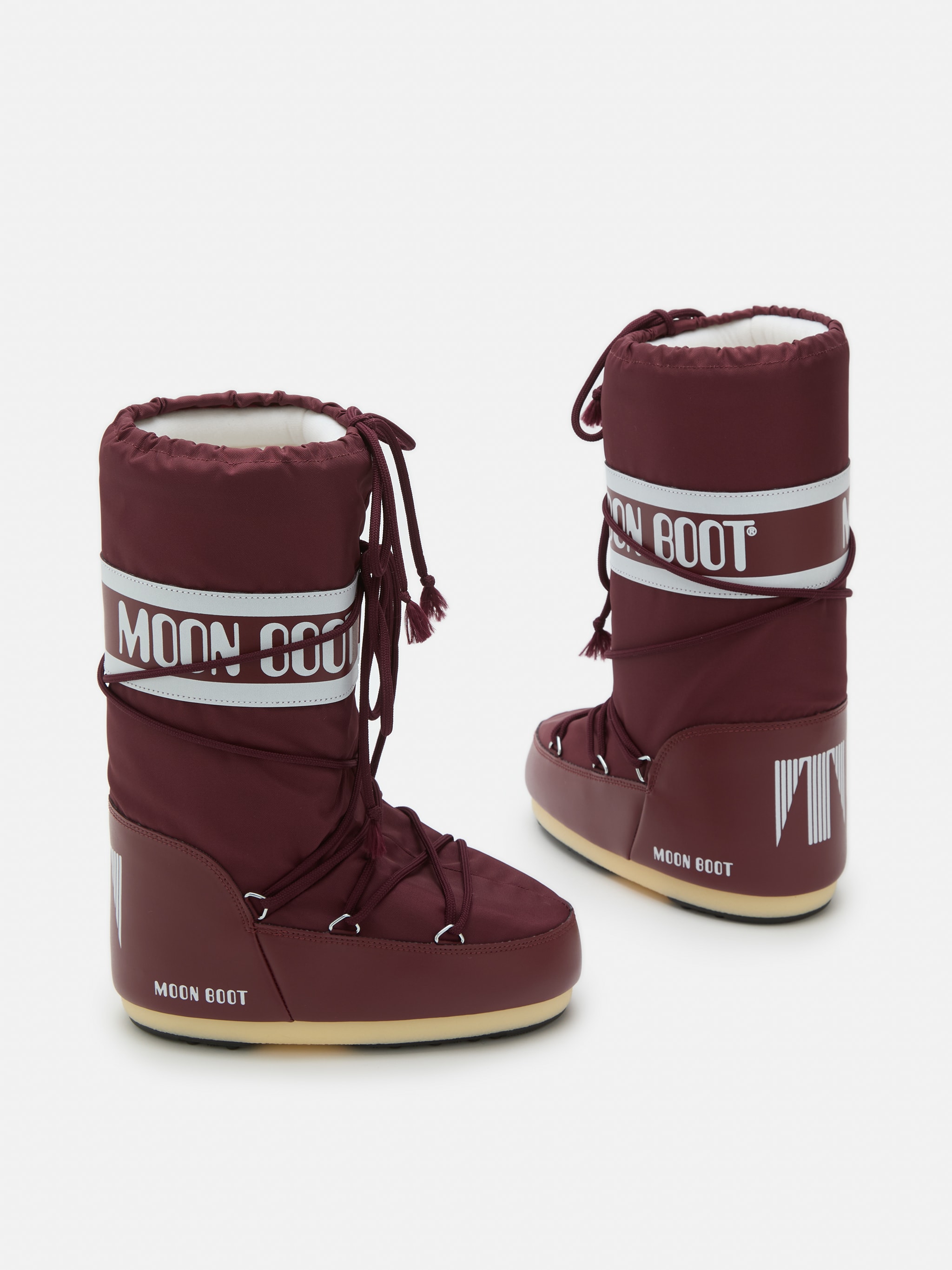 STIVALI IN NYLON BURGUNDY ICON