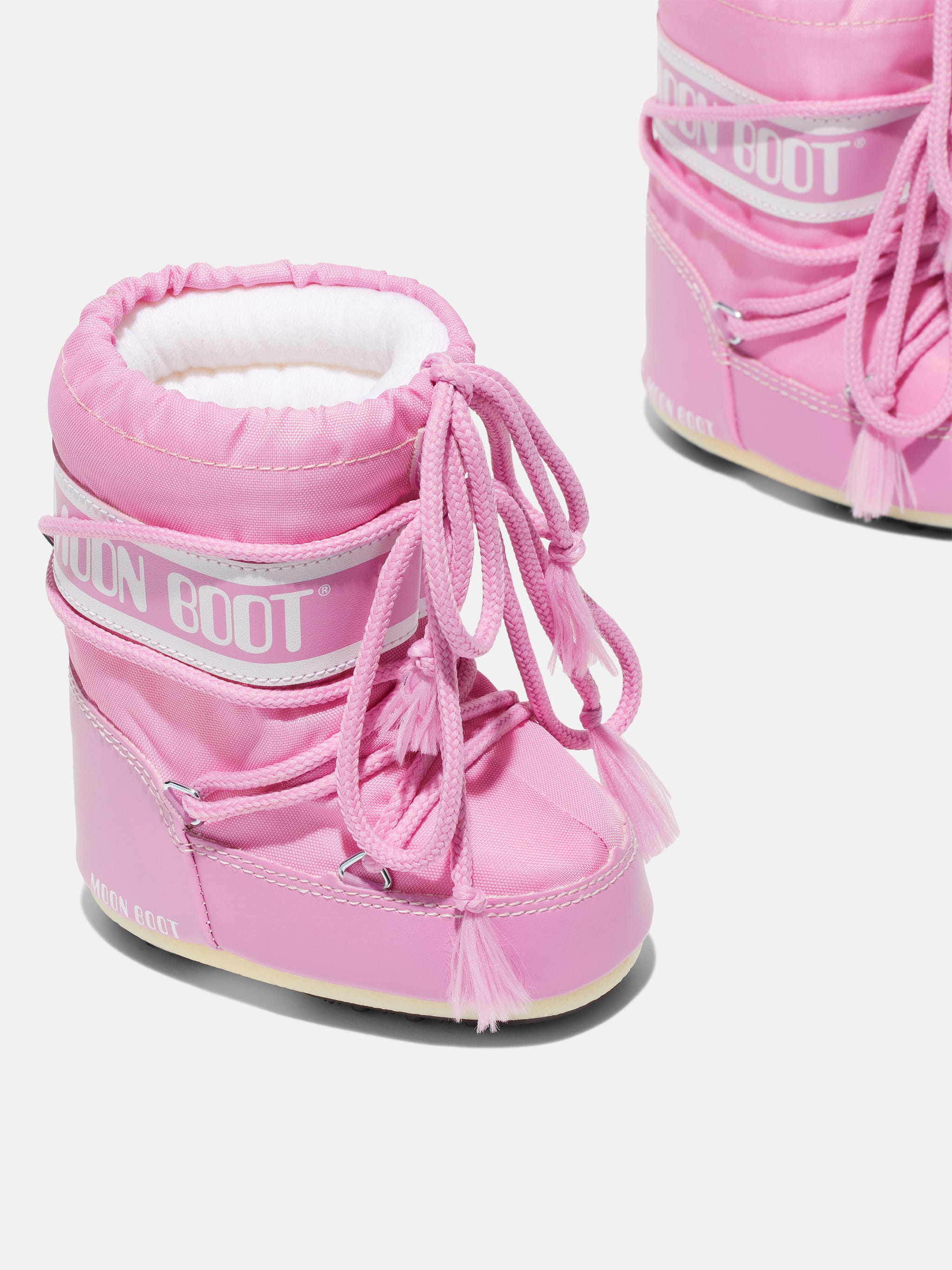 STIVALI ICON MINI IN NYLON ROSA