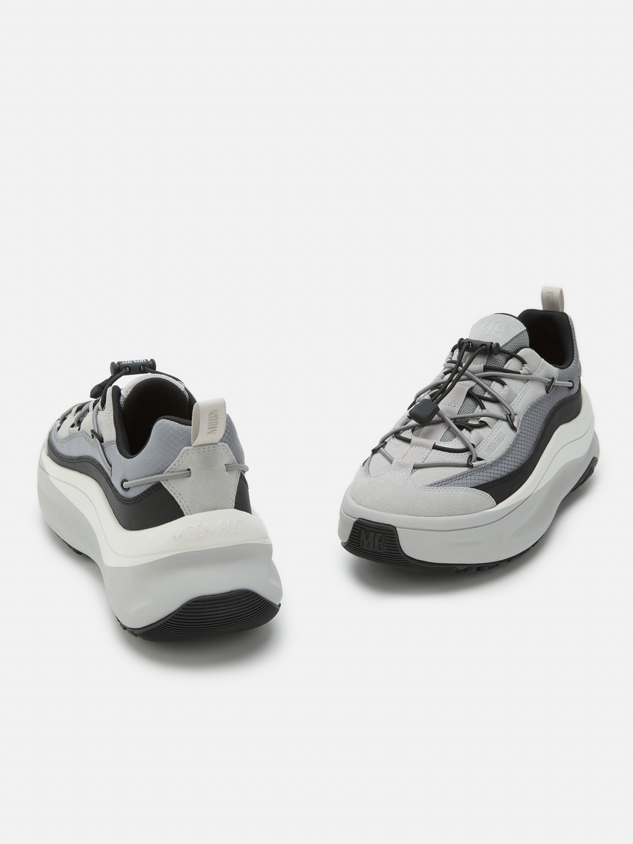 MOON247 XLACE GRIGIO SCARPE DA GINNASTICA